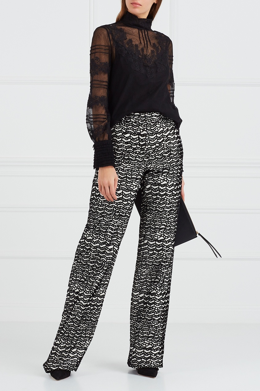 Брюки с узором