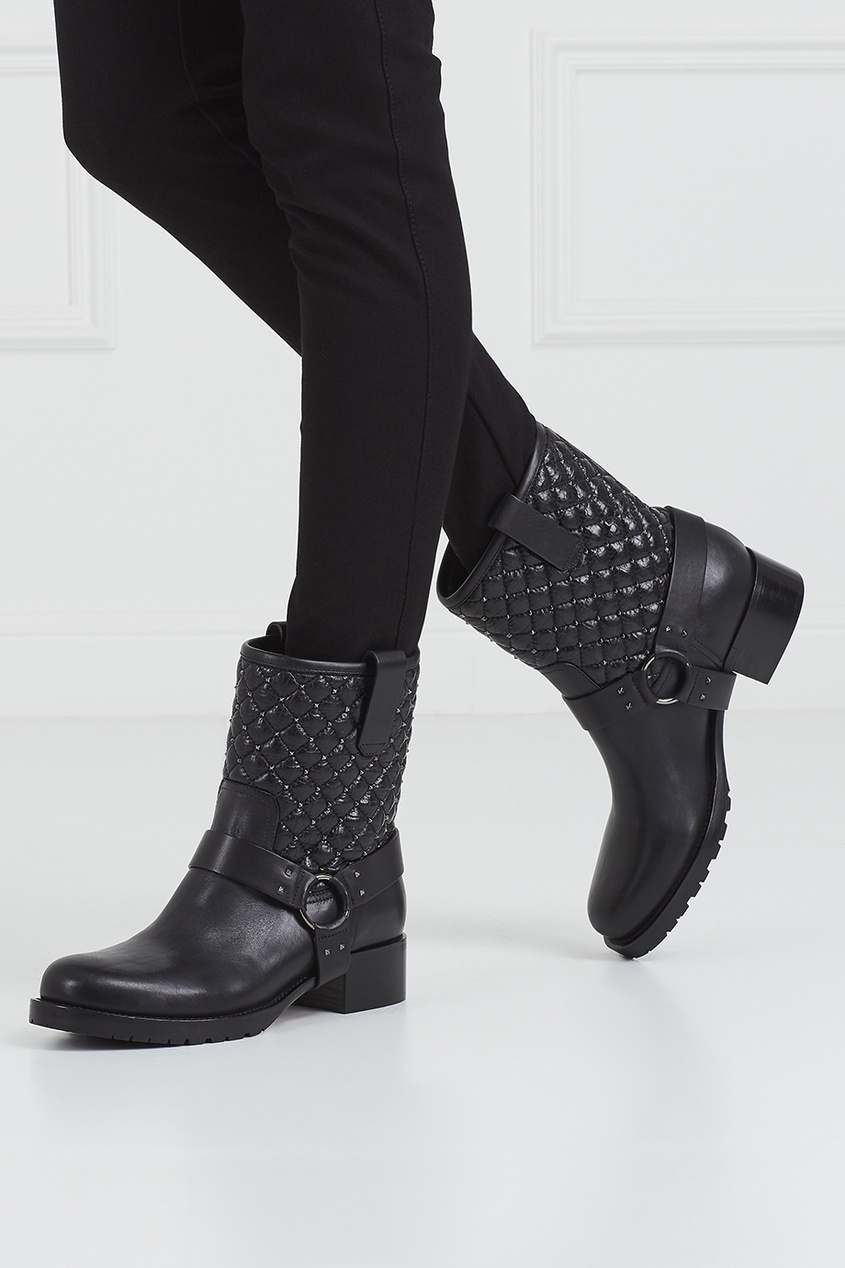 Стеганые сапоги