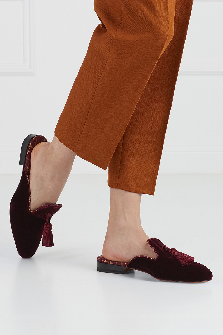 Бархатные слипперы