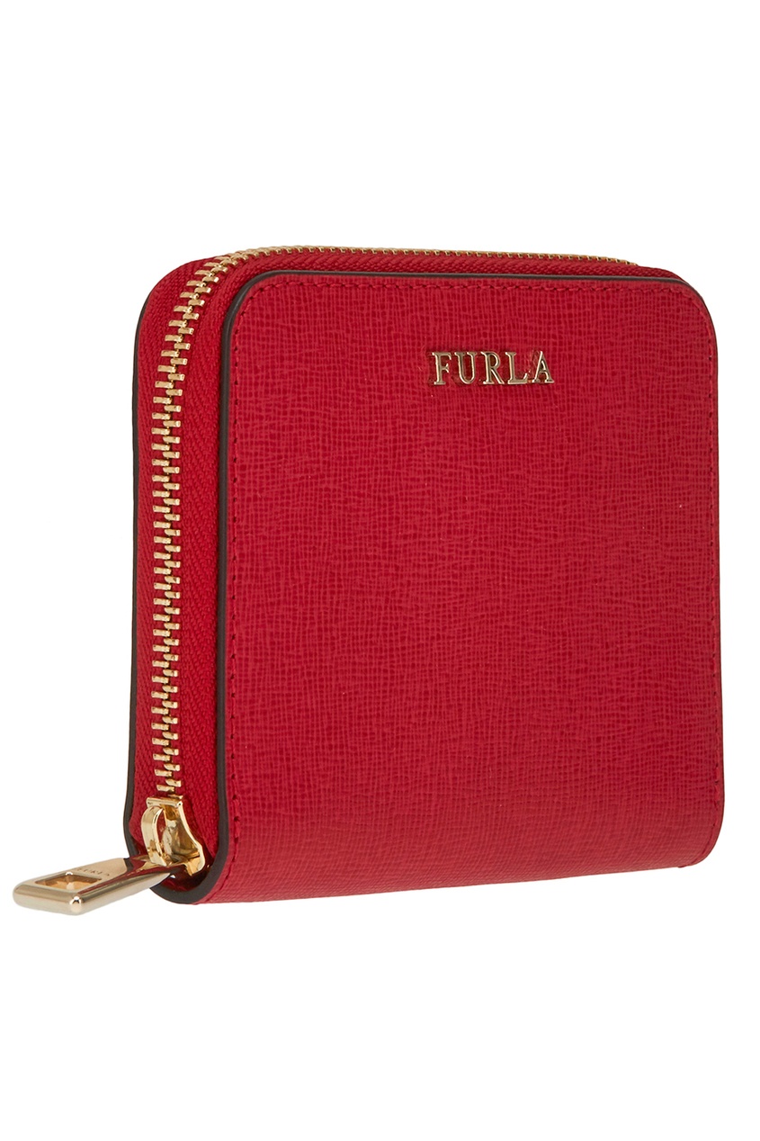 фото Розовый кошелек на молнии Babylon Furla