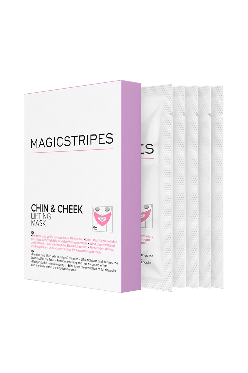 фото Маска с эффектом лифтинга для подбородка и щек Chin&Cheek Lifting Mask, 5 шт. Magicstripes