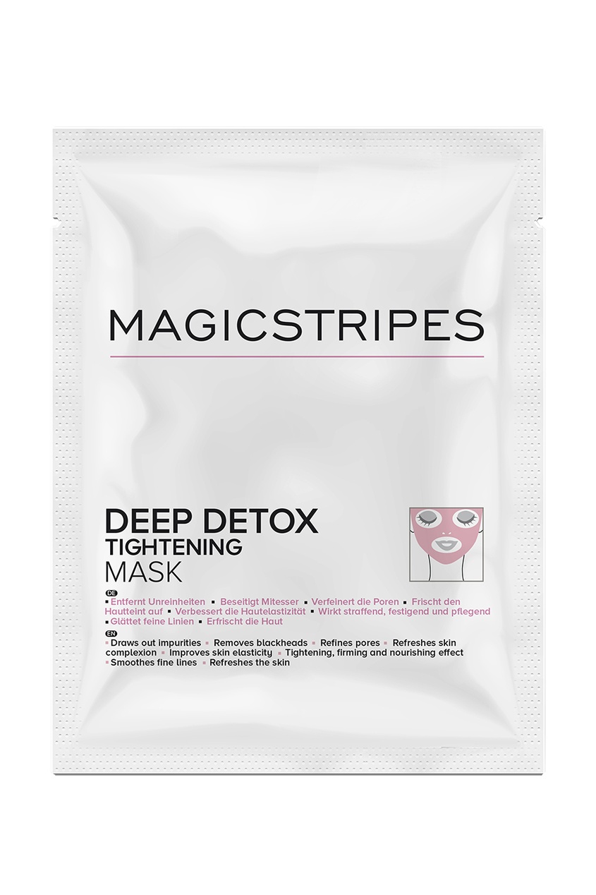 фото Маска для глубокого очищения deep detox tightening mask, 3 шт. magicstripes