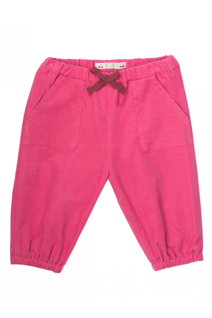 фото Розовые брюки в рубчик bonpoint