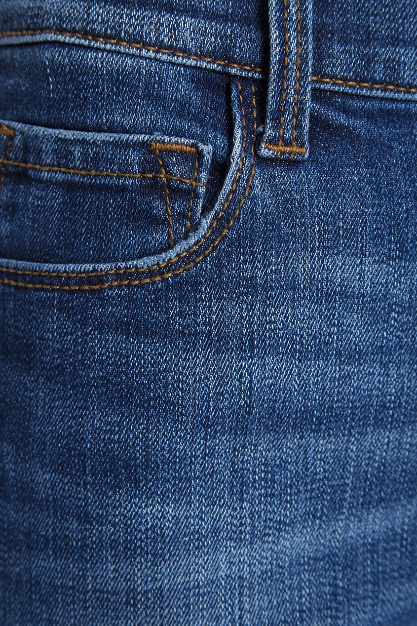фото Укороченные джинсы-клеш j brand