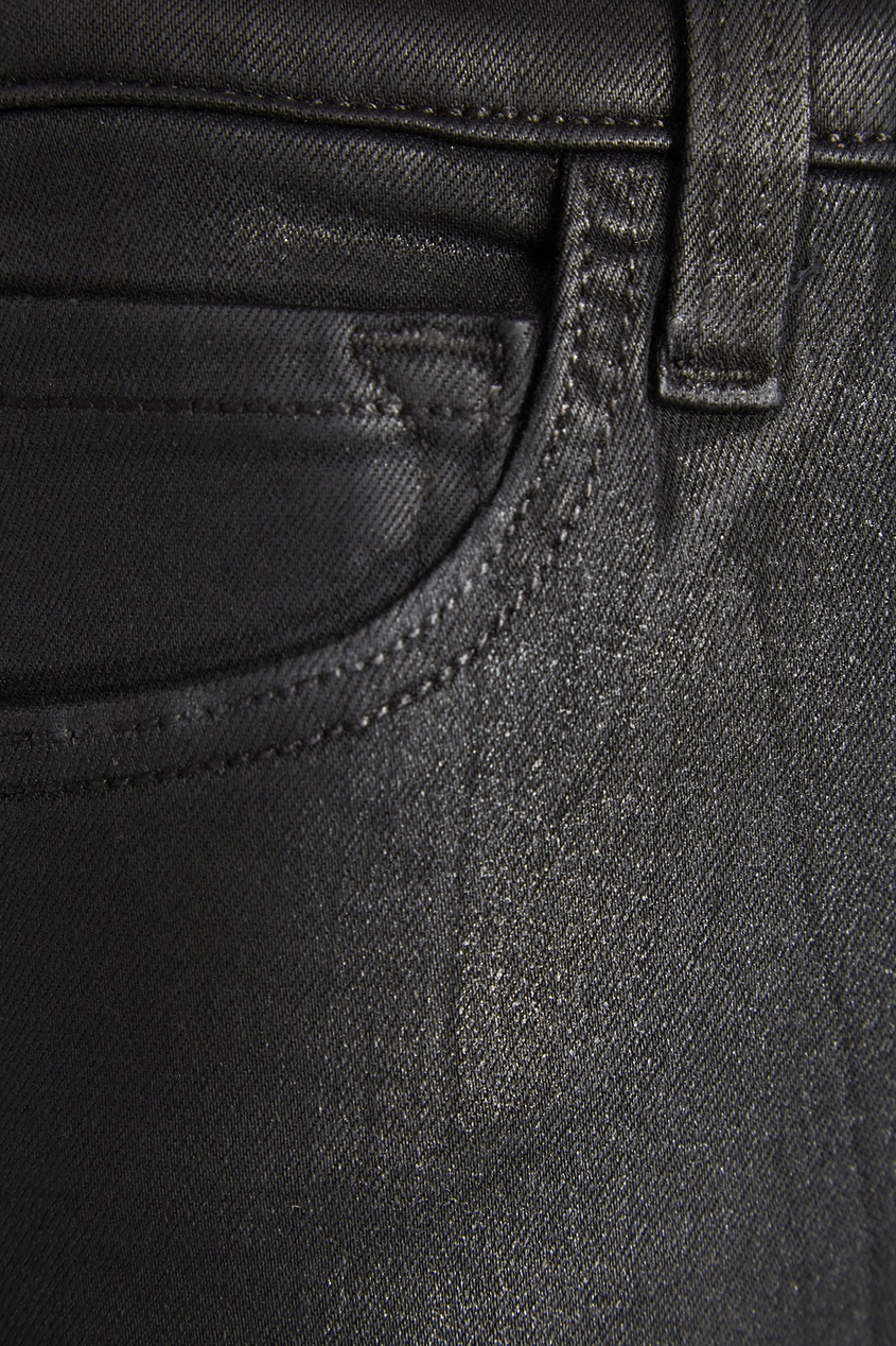 фото Черные джинсы с кружевом j brand
