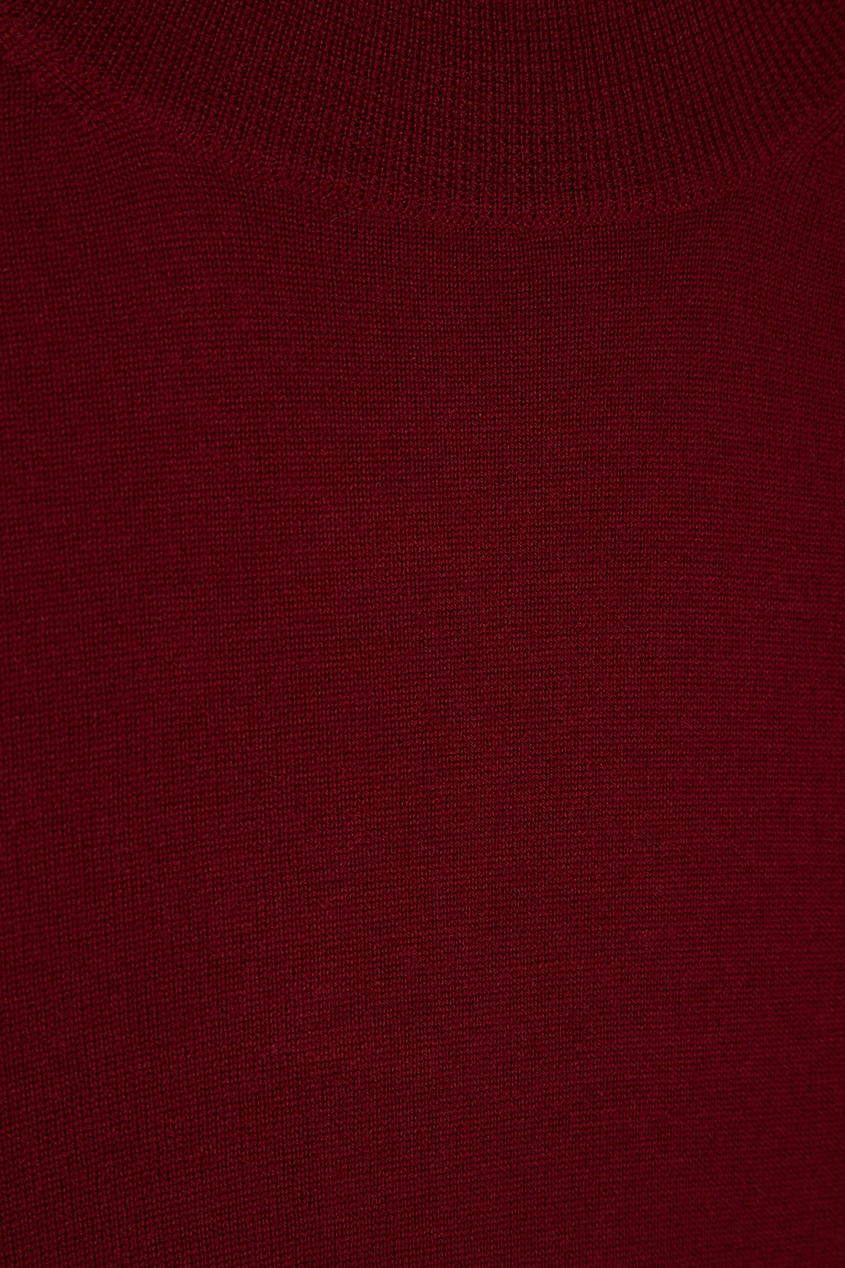 фото Красный свитер из шерсти Canali