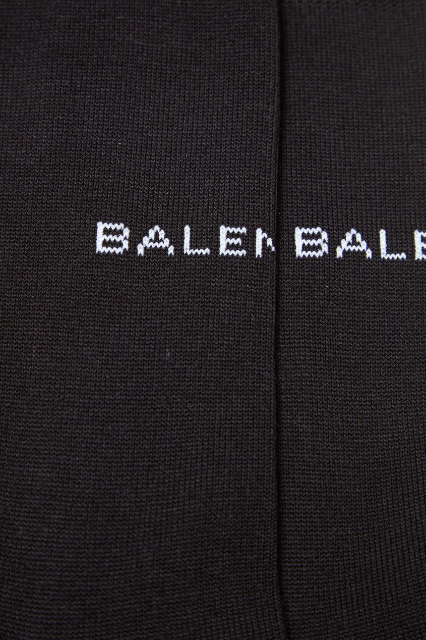 фото Черные носки с логотипом Balenciaga