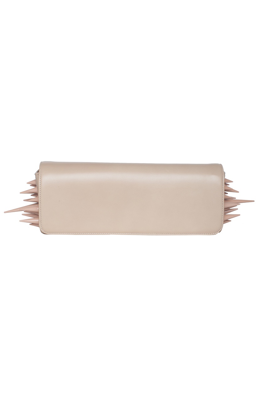 

Кожаный клатч Marquise Clutch Calf Paris/Spikes, Бежевый, Кожаный клатч Marquise Clutch Calf Paris/Spikes