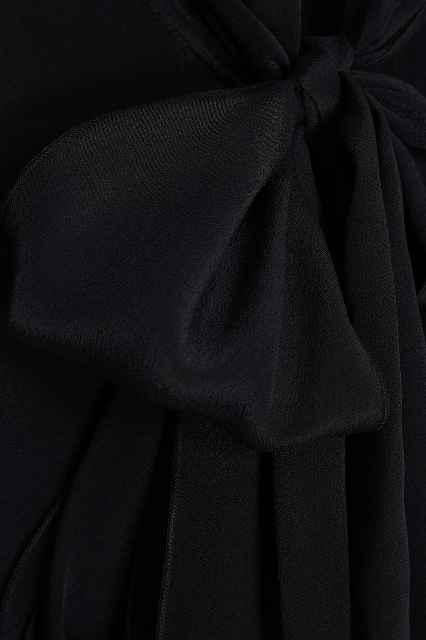 фото Черное платье с комбинацией See by chloé