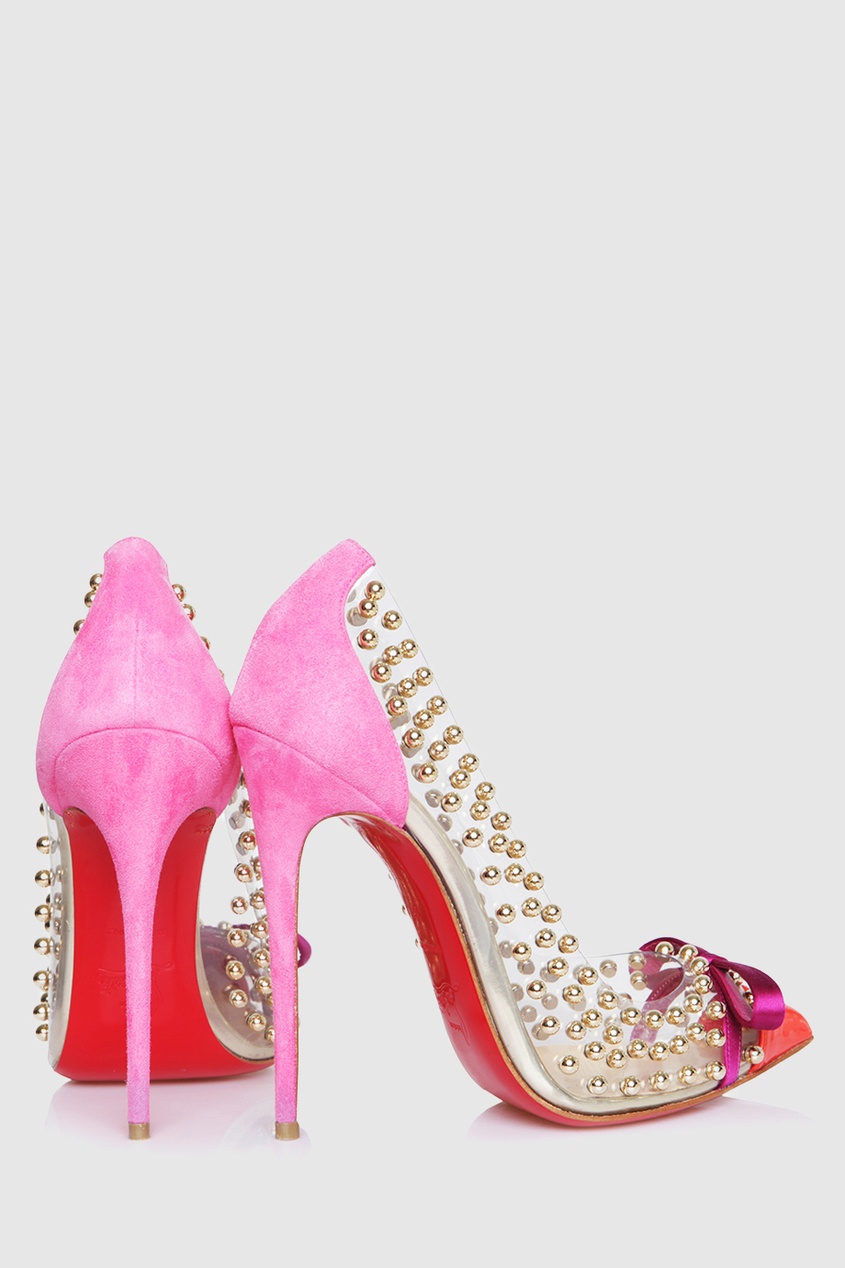 фото Туфли из пластика и кожи bille et boule 120 Christian louboutin