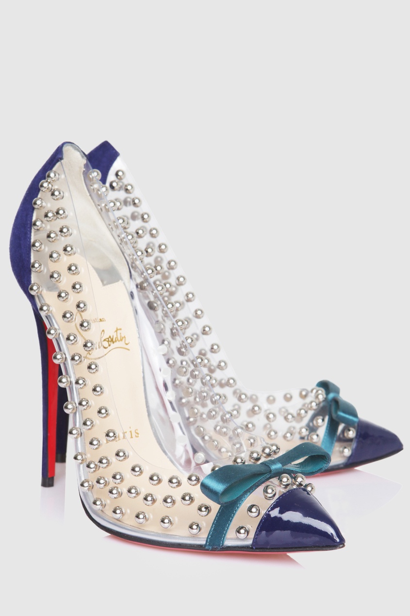 фото Туфли из пластика и кожи bille et boule 120 Christian louboutin