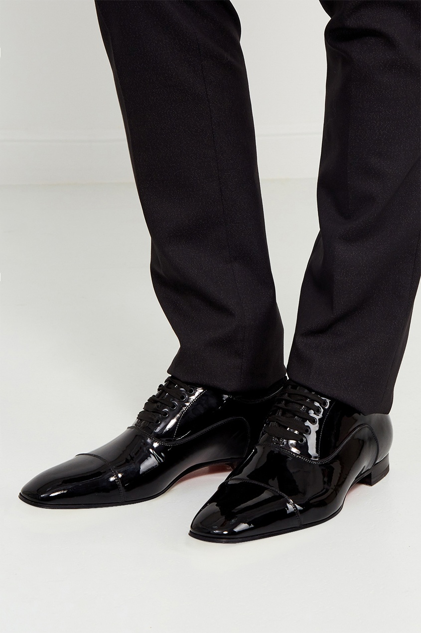 Туфли лакированные мужские босс 2020