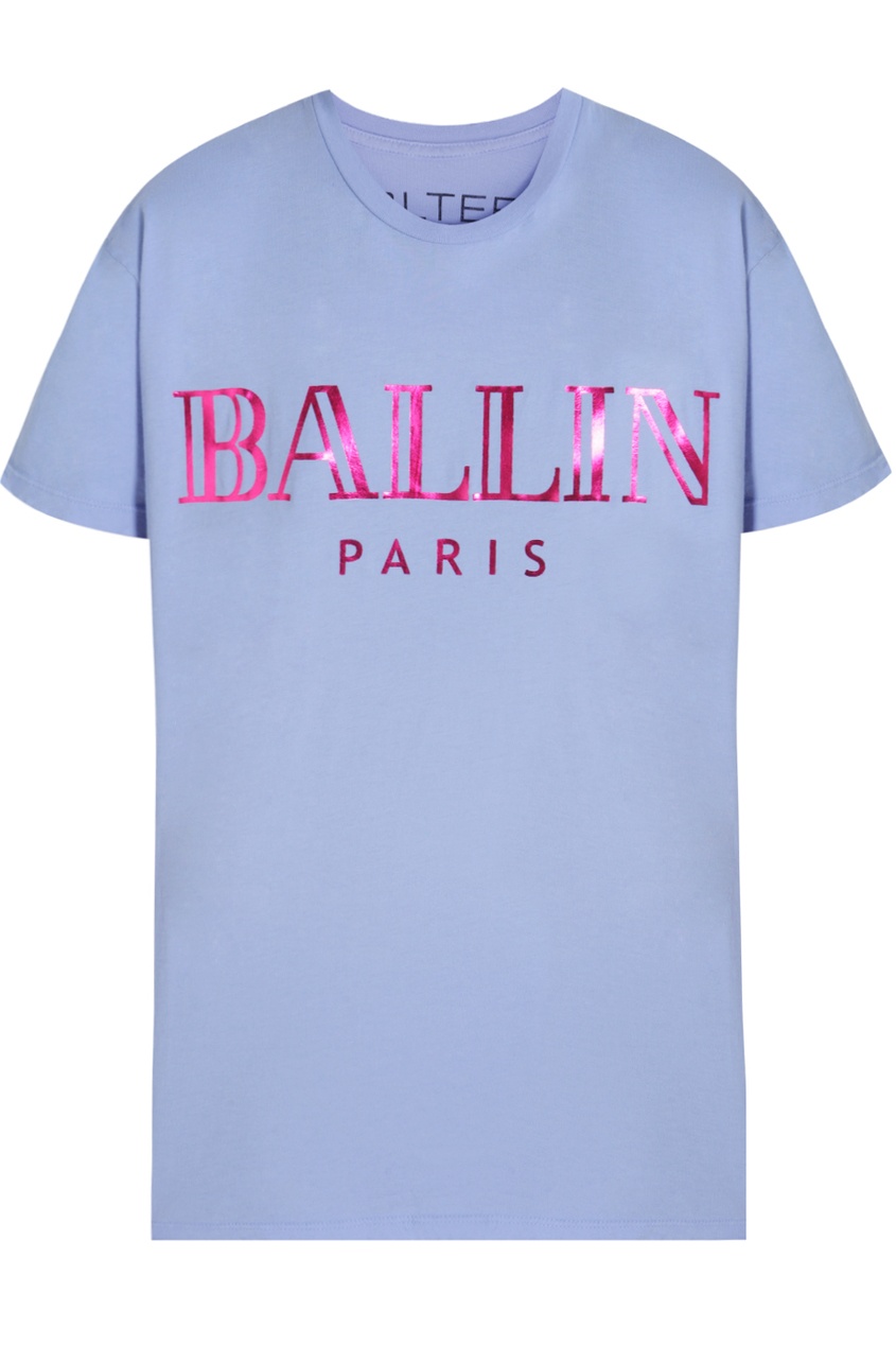 

Хлопковая футболка Ballin, Фиолетовый, Хлопковая футболка Ballin