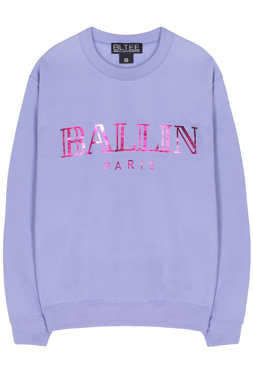 

Хлопковый свитшот Ballin, Фиолетовый, Хлопковый свитшот Ballin