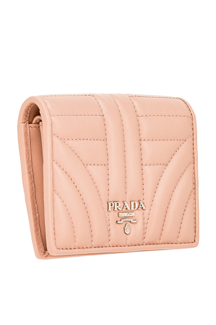 фото Складной кошелек с логотипом prada