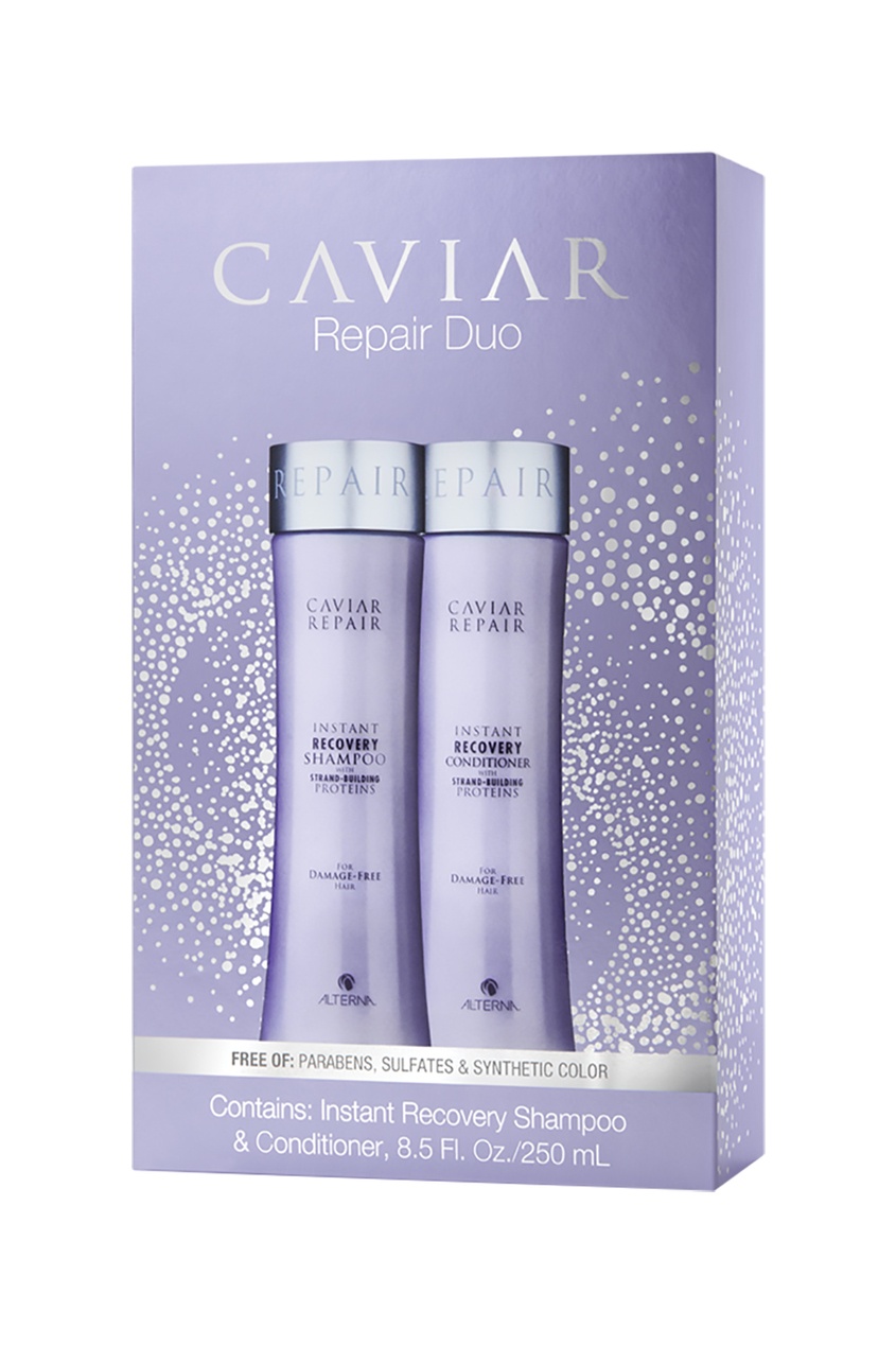 фото Набор «Быстрое восстановление» Caviar Repair Holiday Duo (шампунь+кондиционер), 250+250 ml Alterna