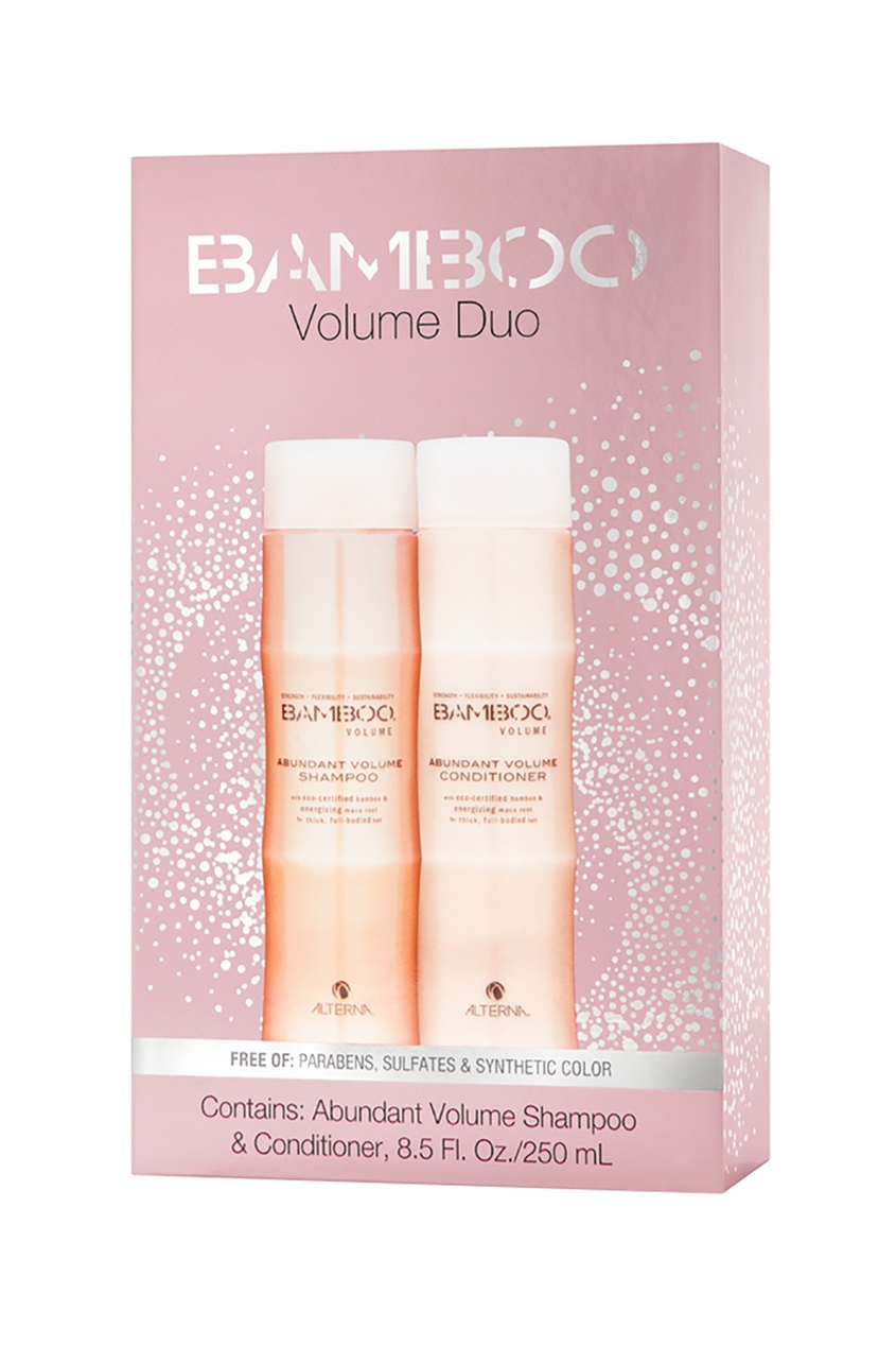 фото Набор "бесконечный объем" bamboo volume holiday duo, 250+250 ml alterna