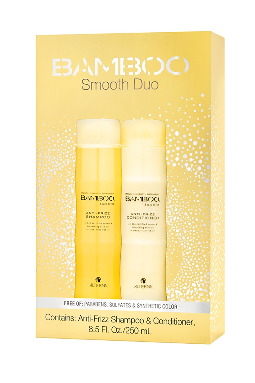 фото Набор "сияние и блеск" bamboo smooth holiday duo, 250+250 ml alterna