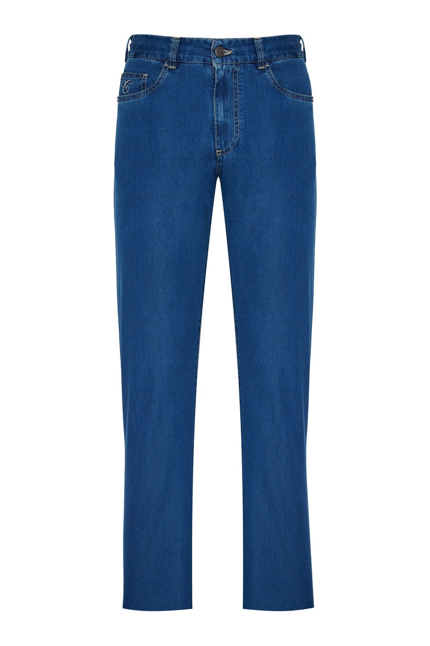 Синие джинсы Canali