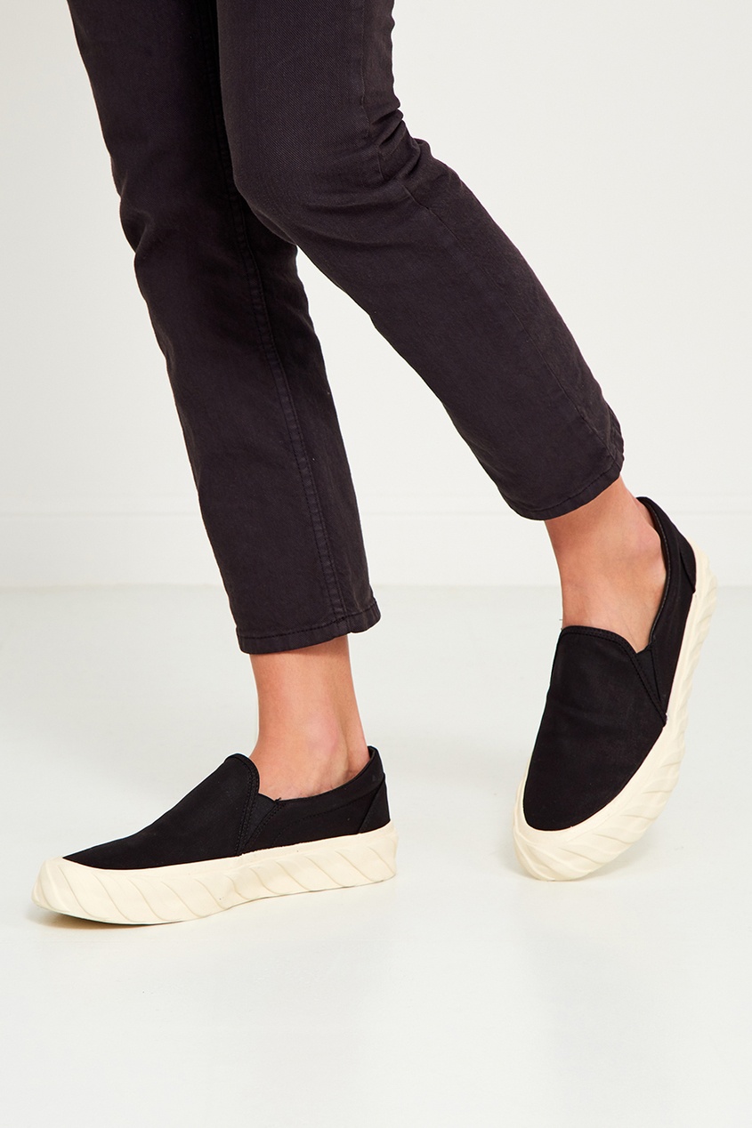 Черные хлопковые слипоны