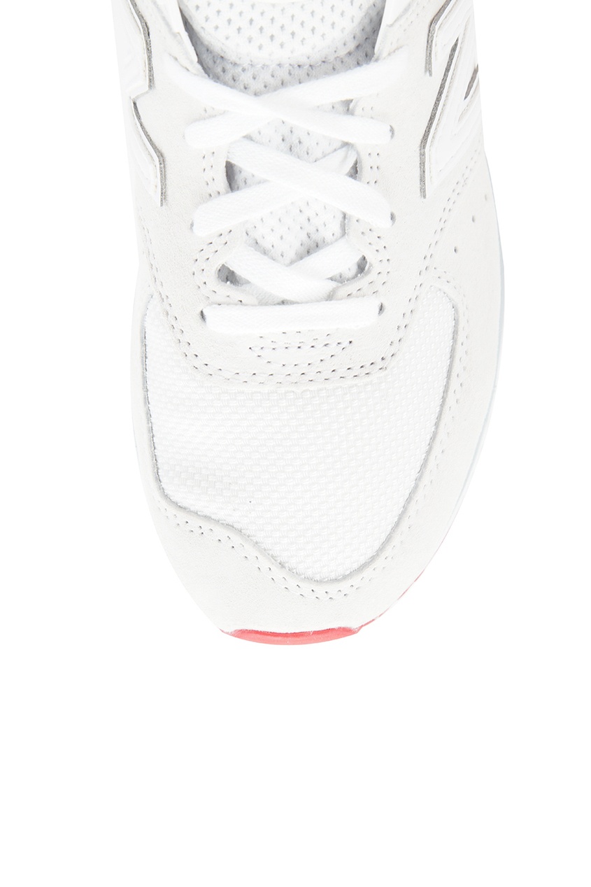 Бежевые замшевые кроссовки №574