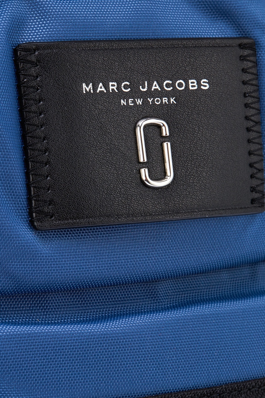 фото Синий текстильный рюкзак marc jacobs (the)