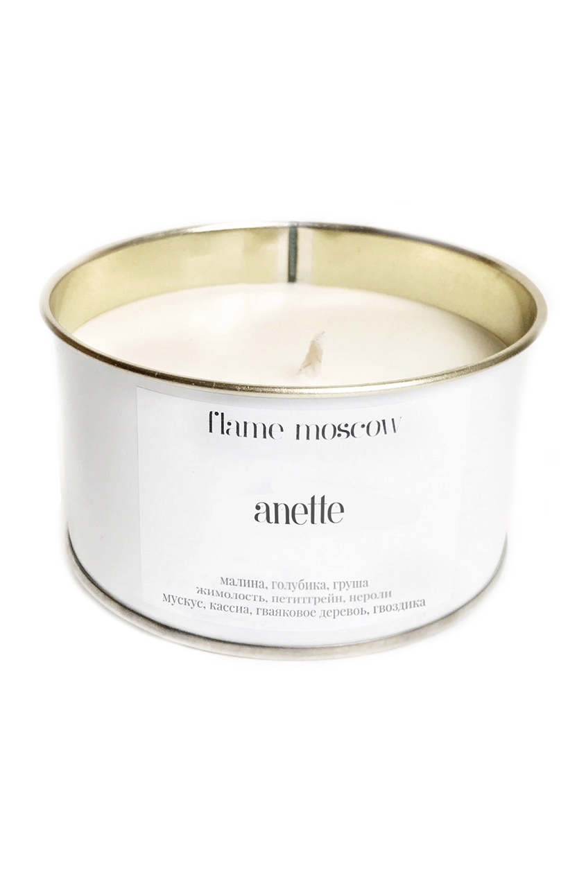 

Ароматическая свеча в металле White Metal Anette, 325 g, Multicolor