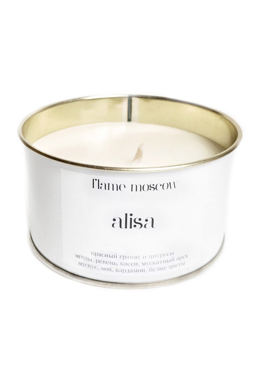 

Ароматическая свеча в металле White Metal Alisa, 325 g, Multicolor