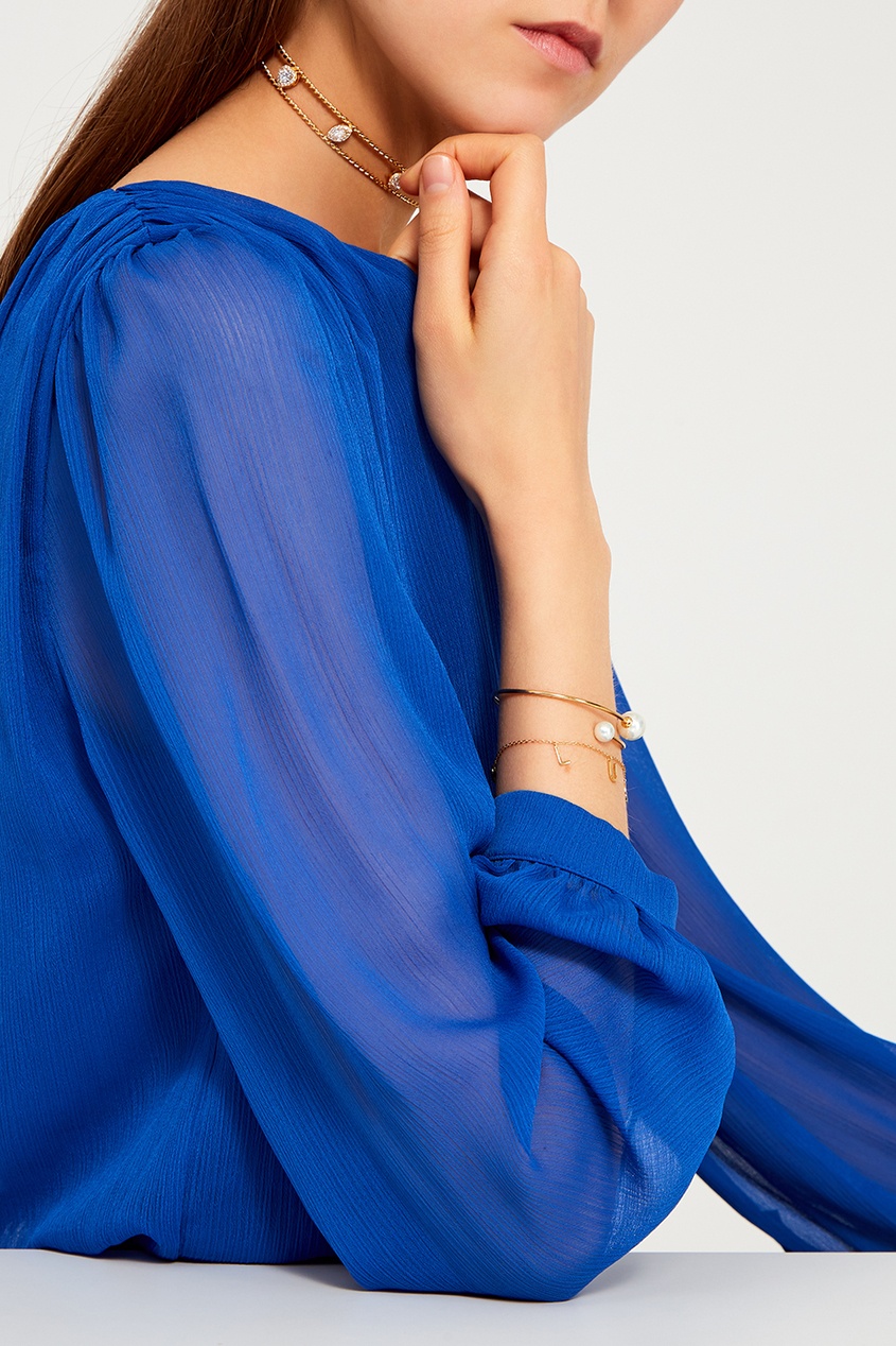 Серебряный браслет Luck