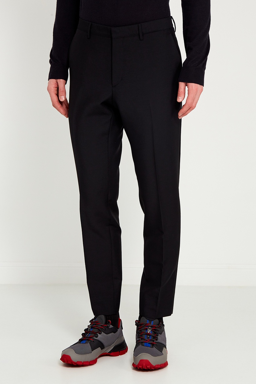 фото Классические черные брюки Prada