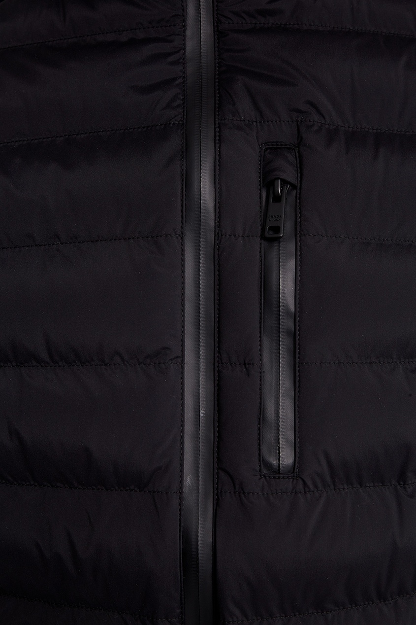 фото Утепленная куртка на молнии prada