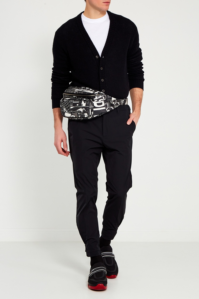 Поясная сумка из кожи