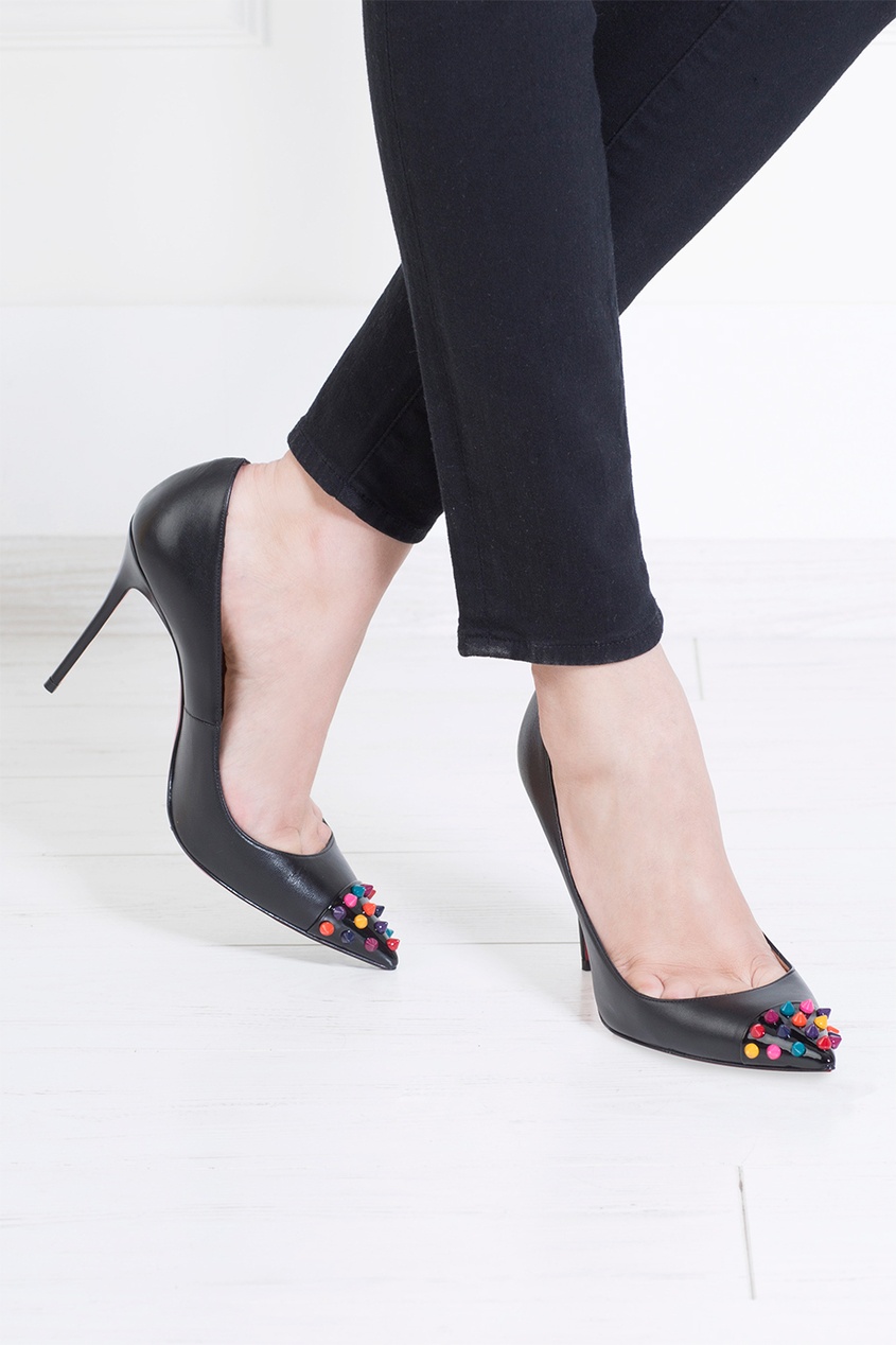 

Кожаные туфли Geo Pump 100, Черный, Кожаные туфли Geo Pump 100