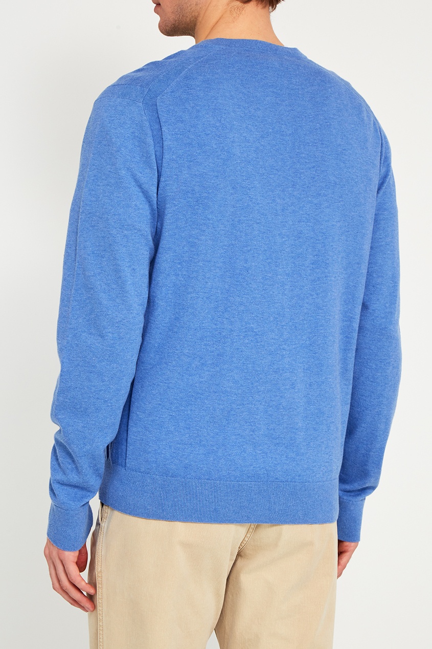 фото Синий пуловер из хлопка michael michael kors
