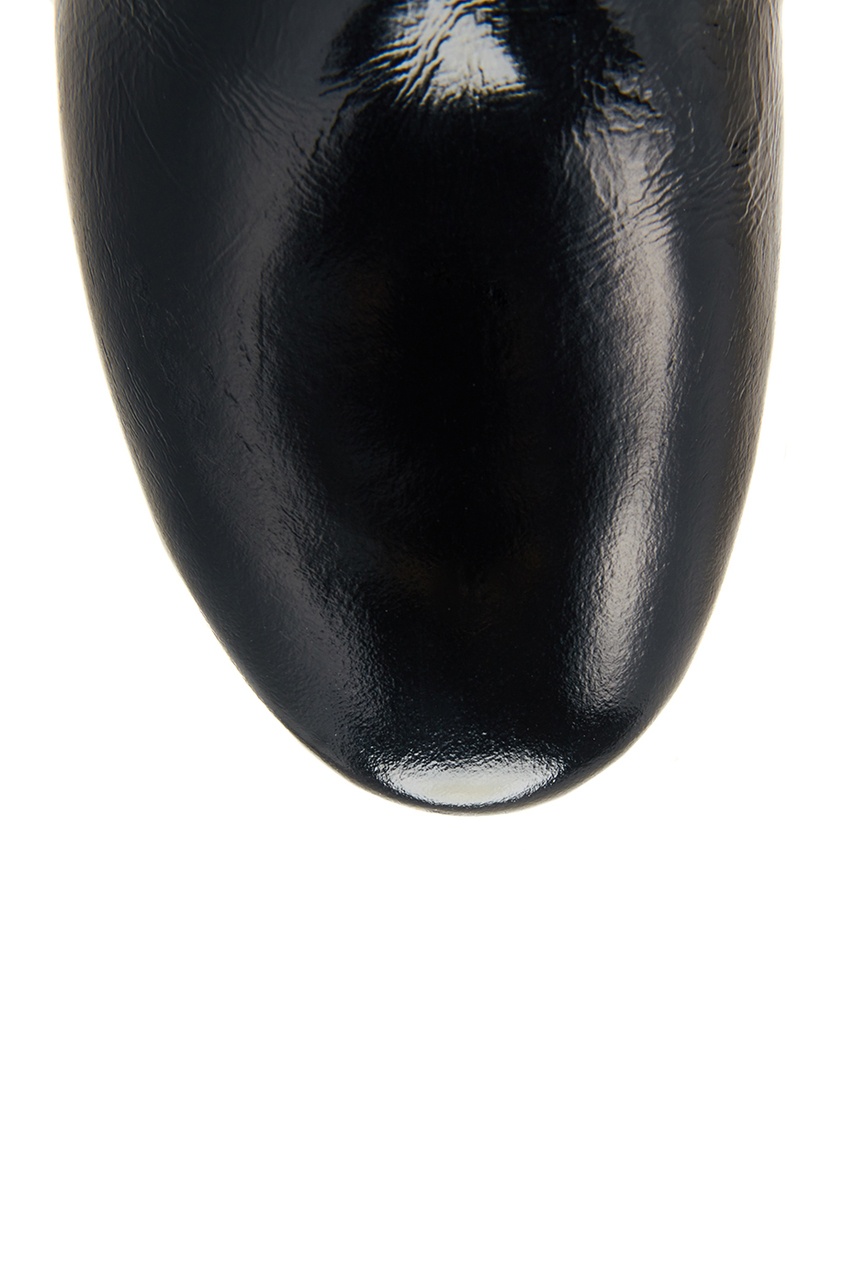 фото Черные лакированные ботильоны laurence dacade