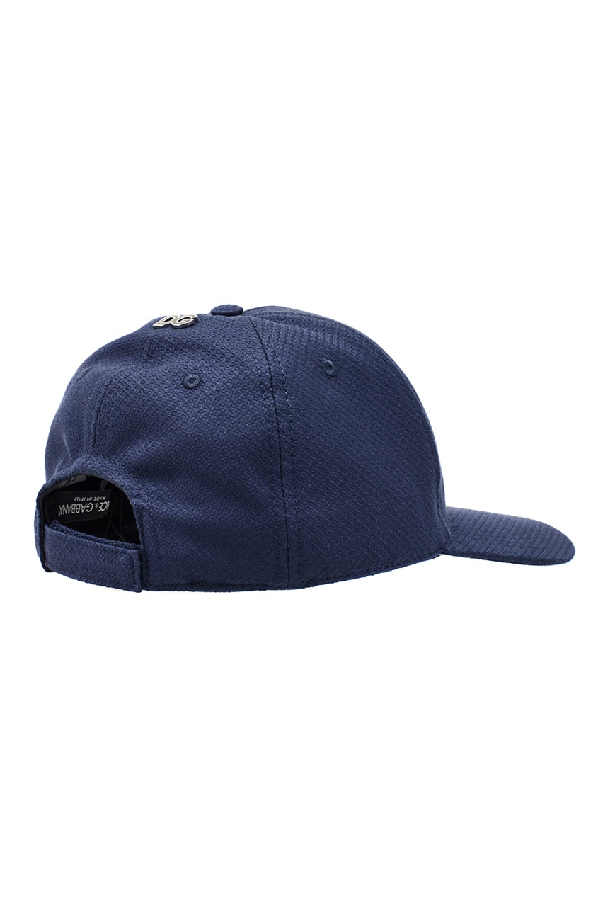 фото Синяя кепка с логотипом dolce&gabbana