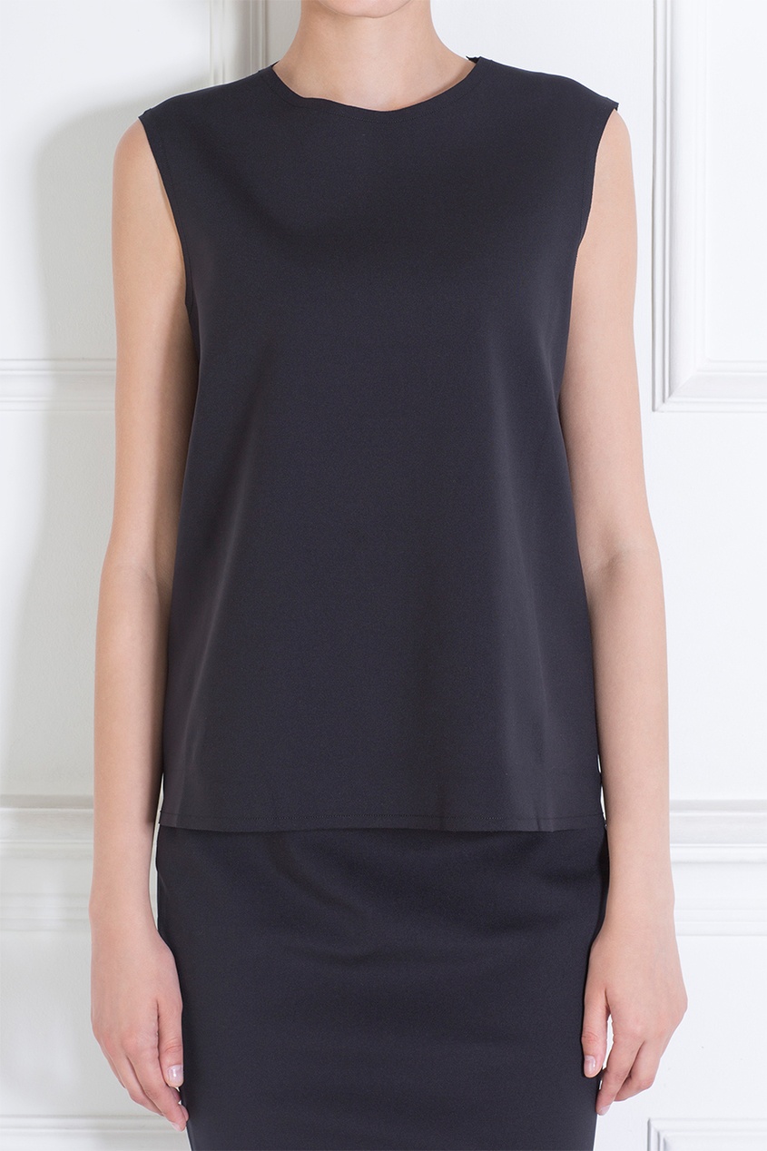 

Топ из нейлона, Черный, Топ из нейлона