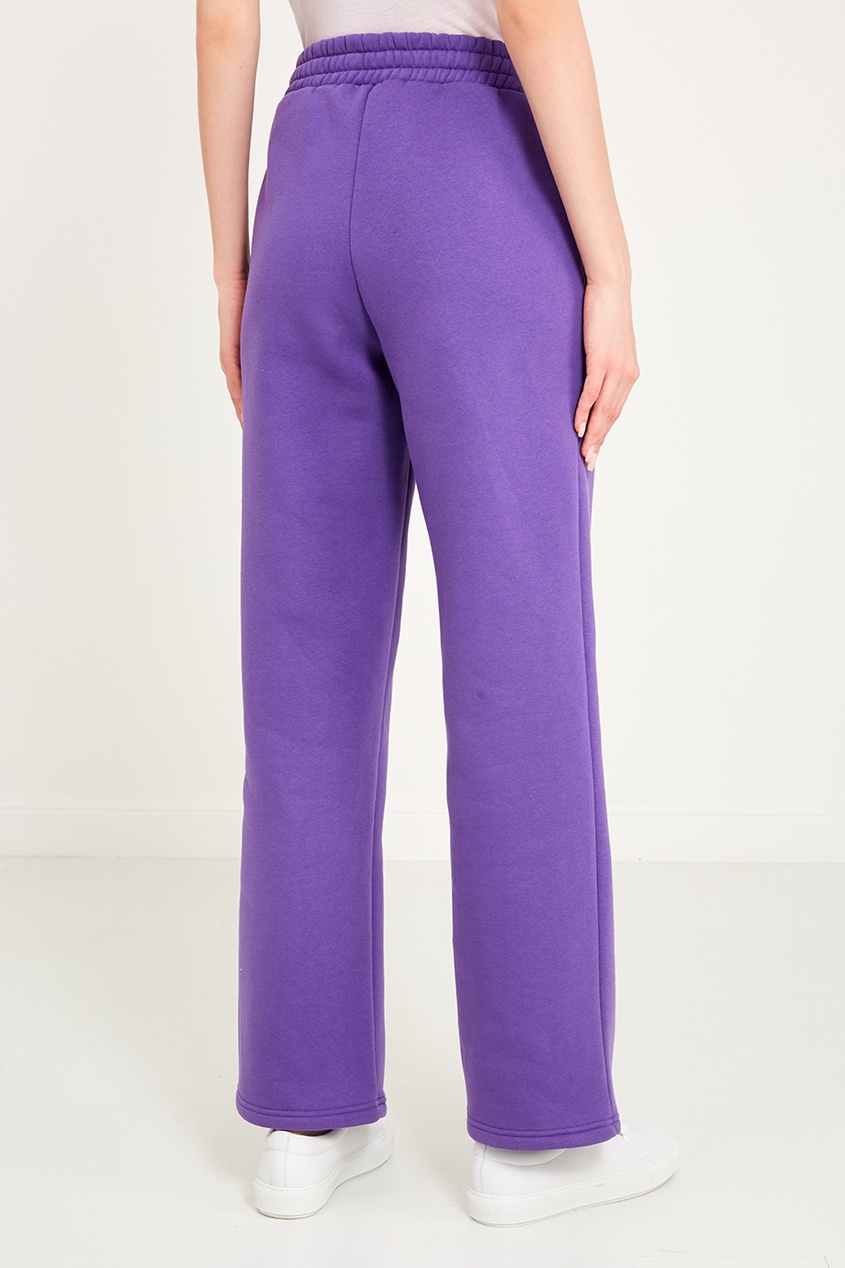 фото Фиолетовые брюки с логотипом sorry, i'm not