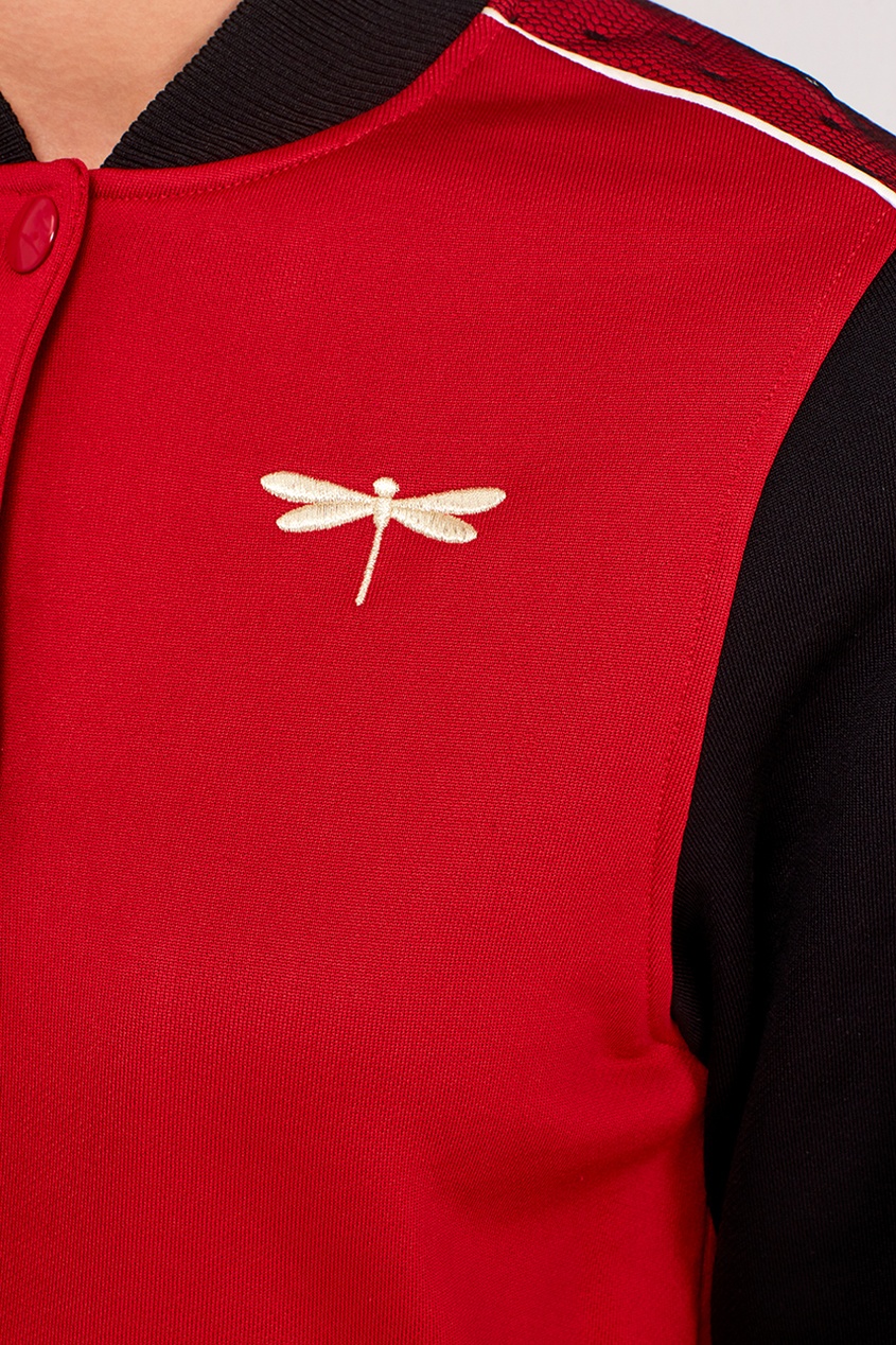 фото Куртка с контрастными рукавами red valentino