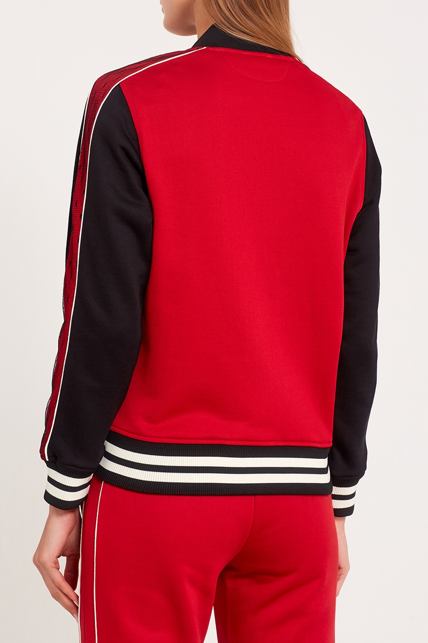 фото Куртка с контрастными рукавами red valentino