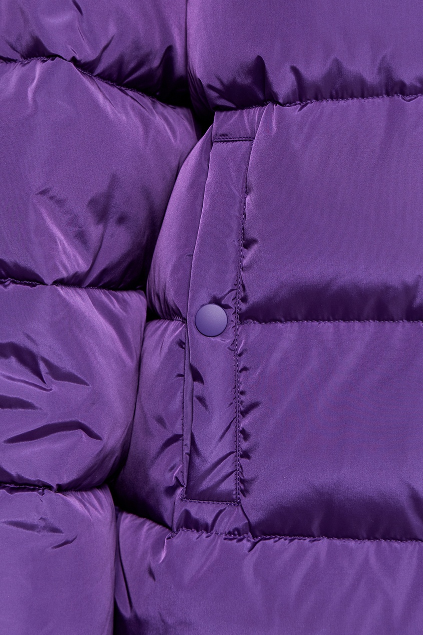 фото Фиолетовый пуховик oversize Balenciaga