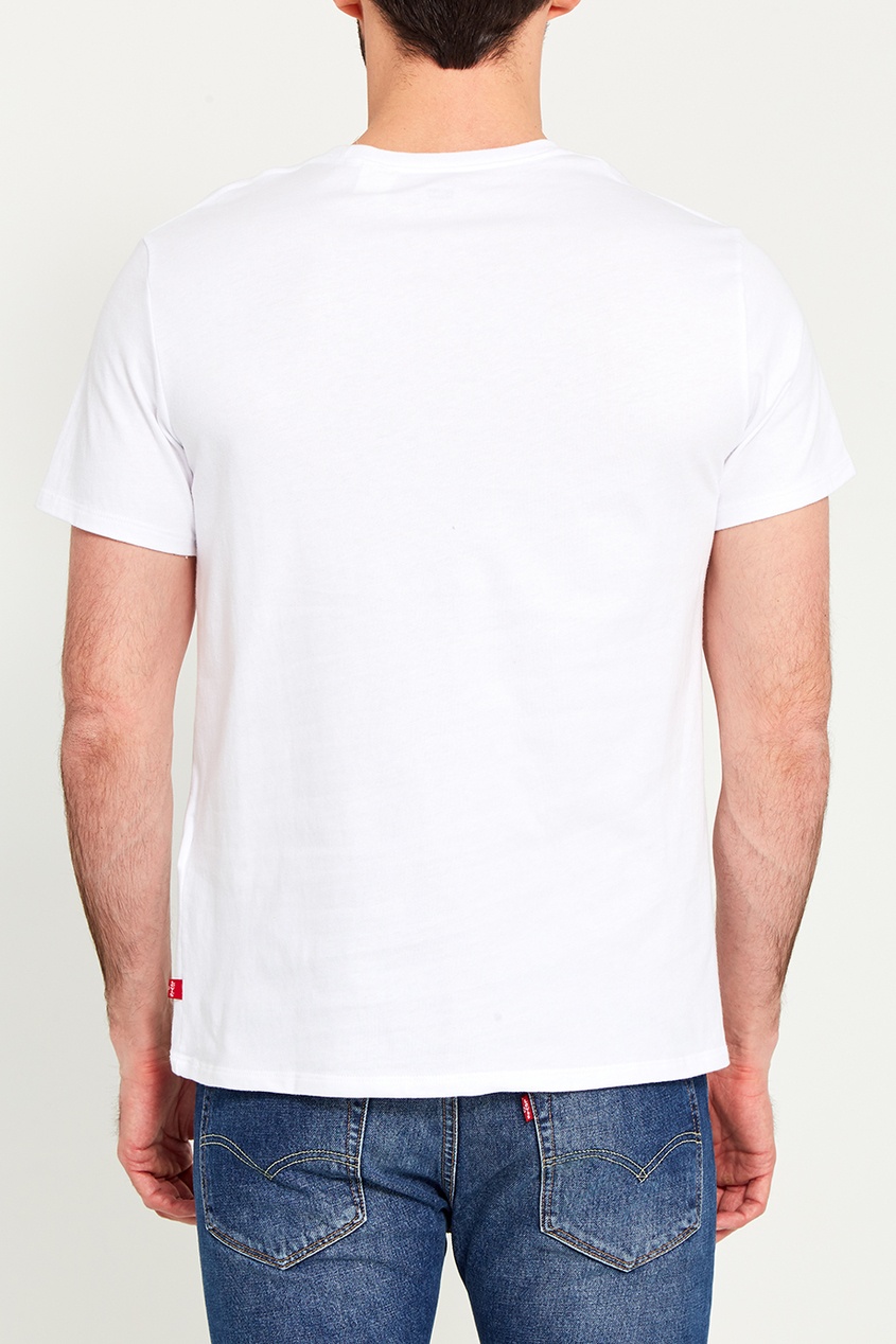 фото Белая футболка с логотипом graphic set-in neck levi’s®
