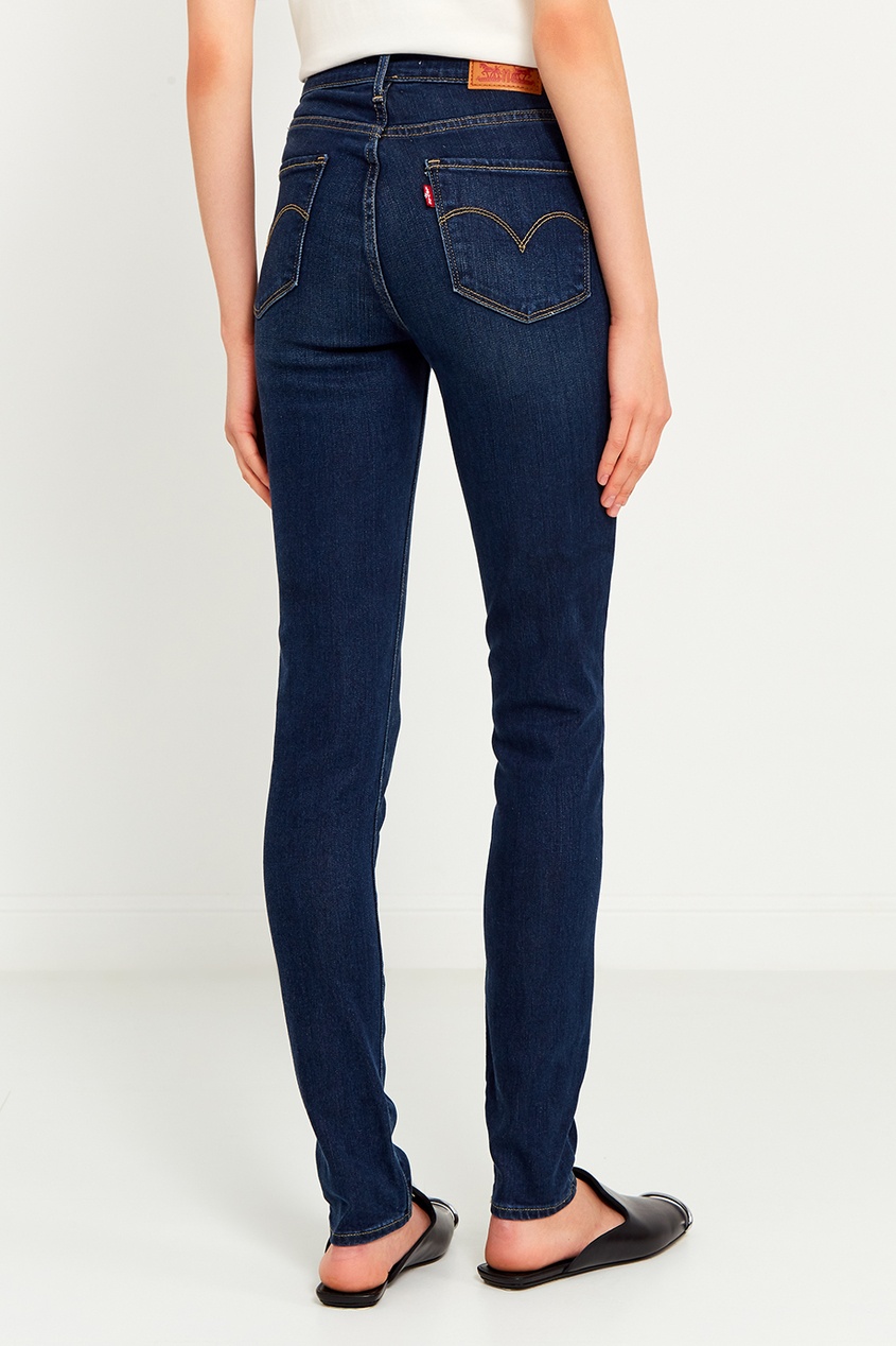 фото Темно-синий узкие джинсы 701 high rise skinny jeans levi’s®