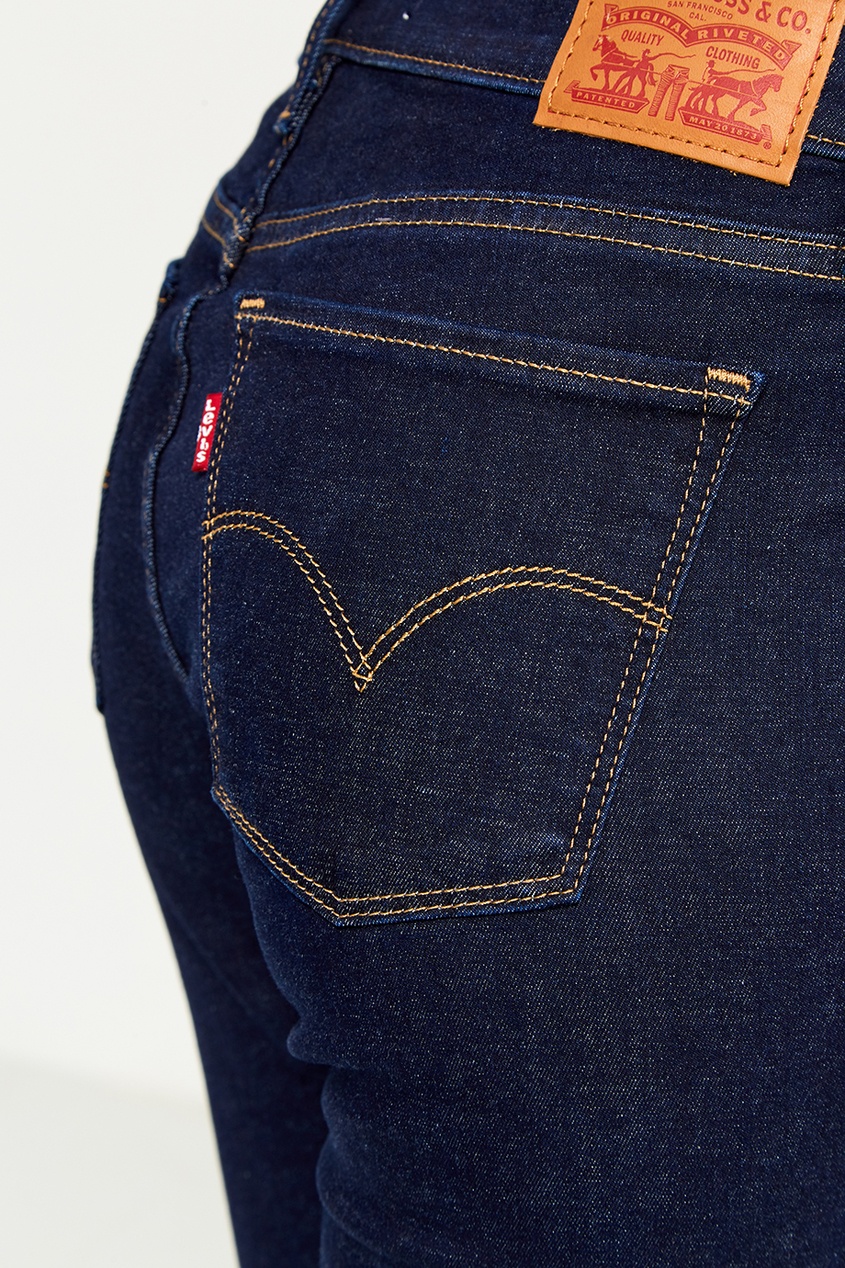 фото Темно-синие узкие джинсы innovation super skinny levi’s®