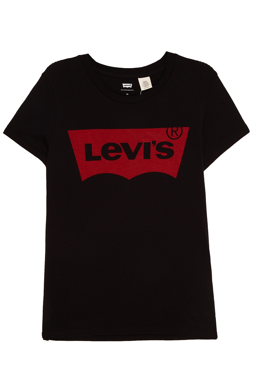 фото Черная футболка с логотипом the perfect tee levi’s®