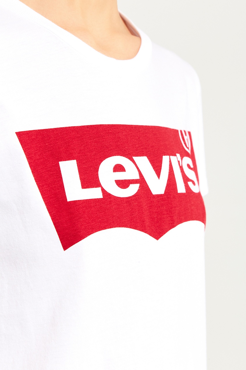 фото Белая футболка с эмблемой the perfect tee levi’s®