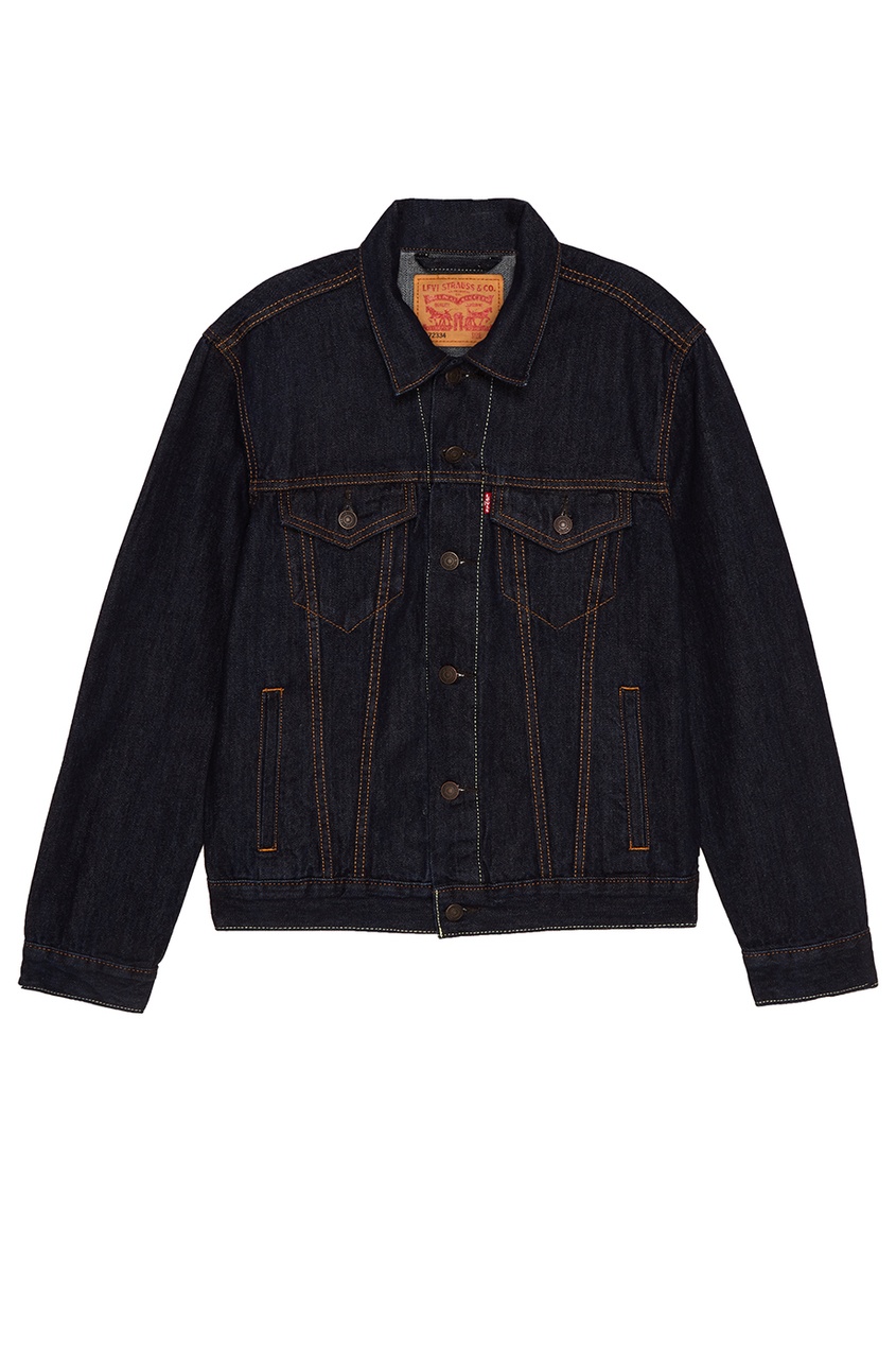 

Синяя джинсовая куртка THE TRUCKER JACKET, Синий, Синяя джинсовая куртка THE TRUCKER JACKET