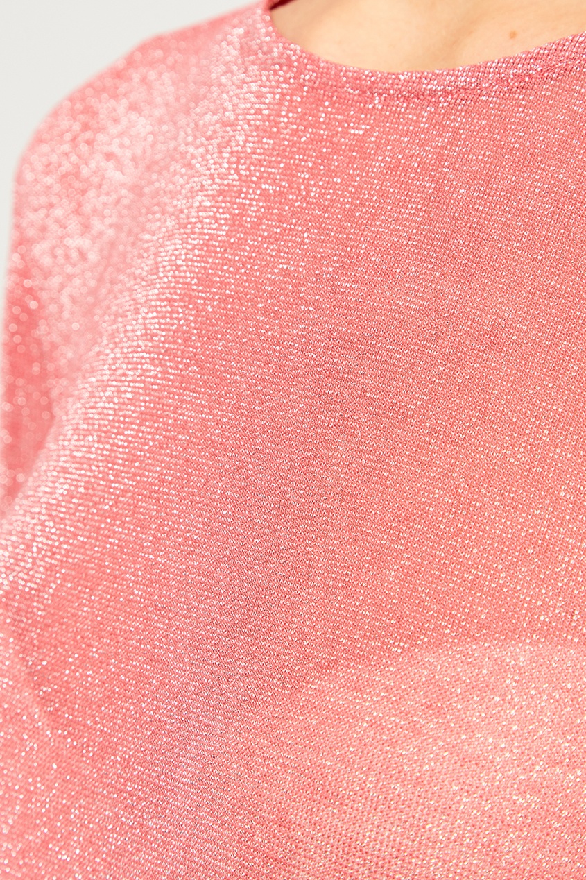 фото Розовый джемпер с люрексом vivetta