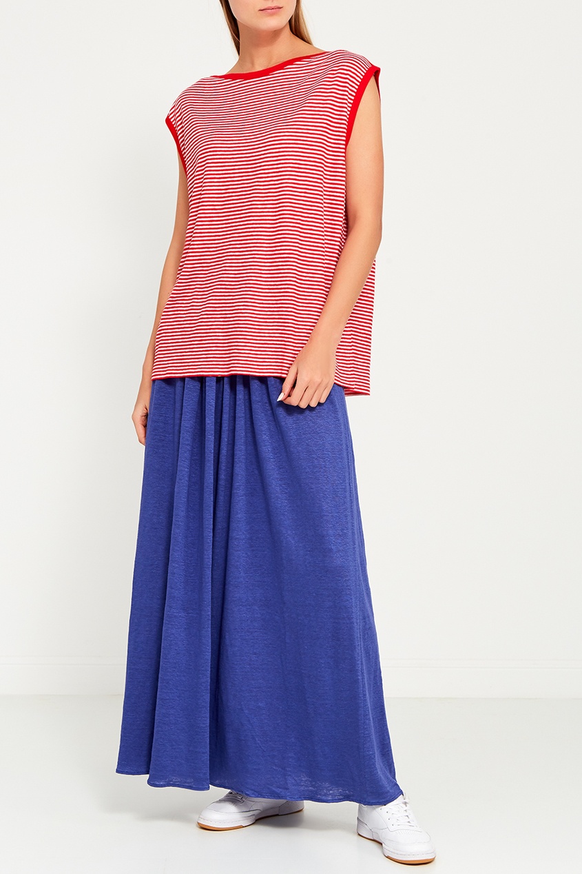 

Топ в полоску, Красный