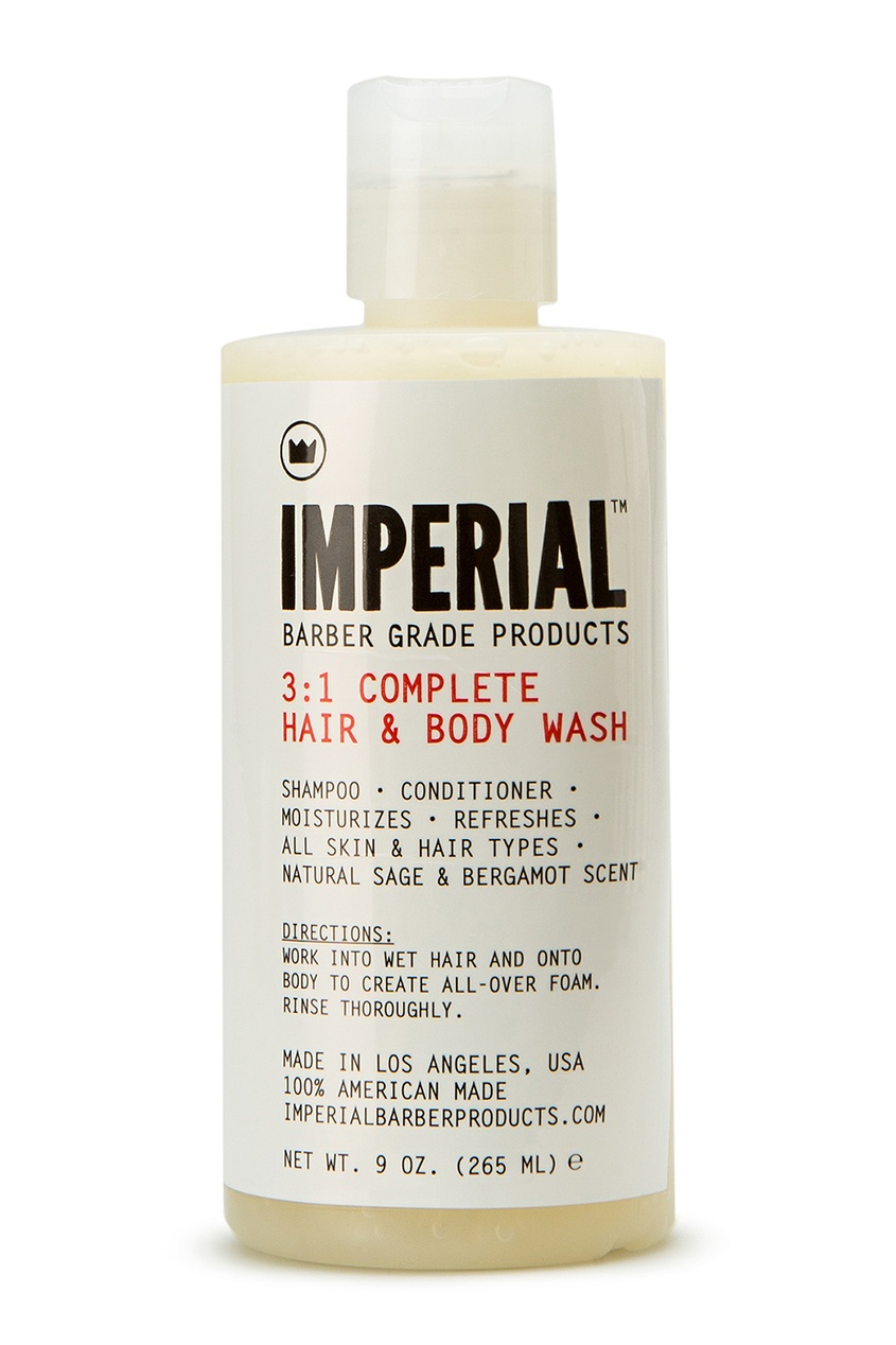 фото Питательный шампунь и гель для душа 3:1 Complete Hair & Body Wash, 265 ml Imperial barber